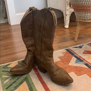 Justin women’s cowboy western boots size 6 1/2